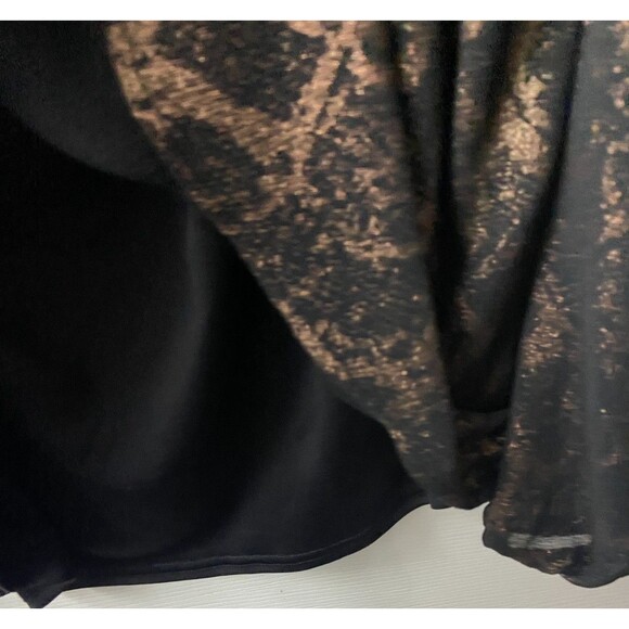 Rock & Republic Top Womens Large Burner Fabric Off the Shoulder Lined Semi Sheer - Picture 5 of 8